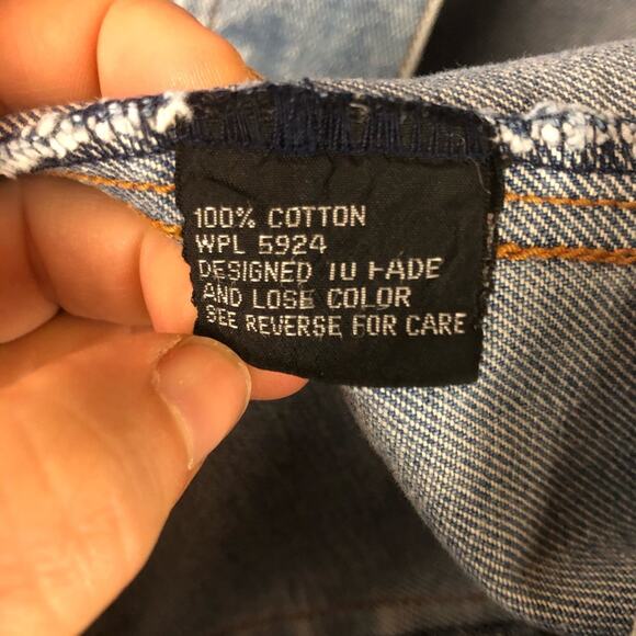 Michael Charles for Cooper Denim Jacket, Size Medium. Excellent condition! - Picture 6 of 7